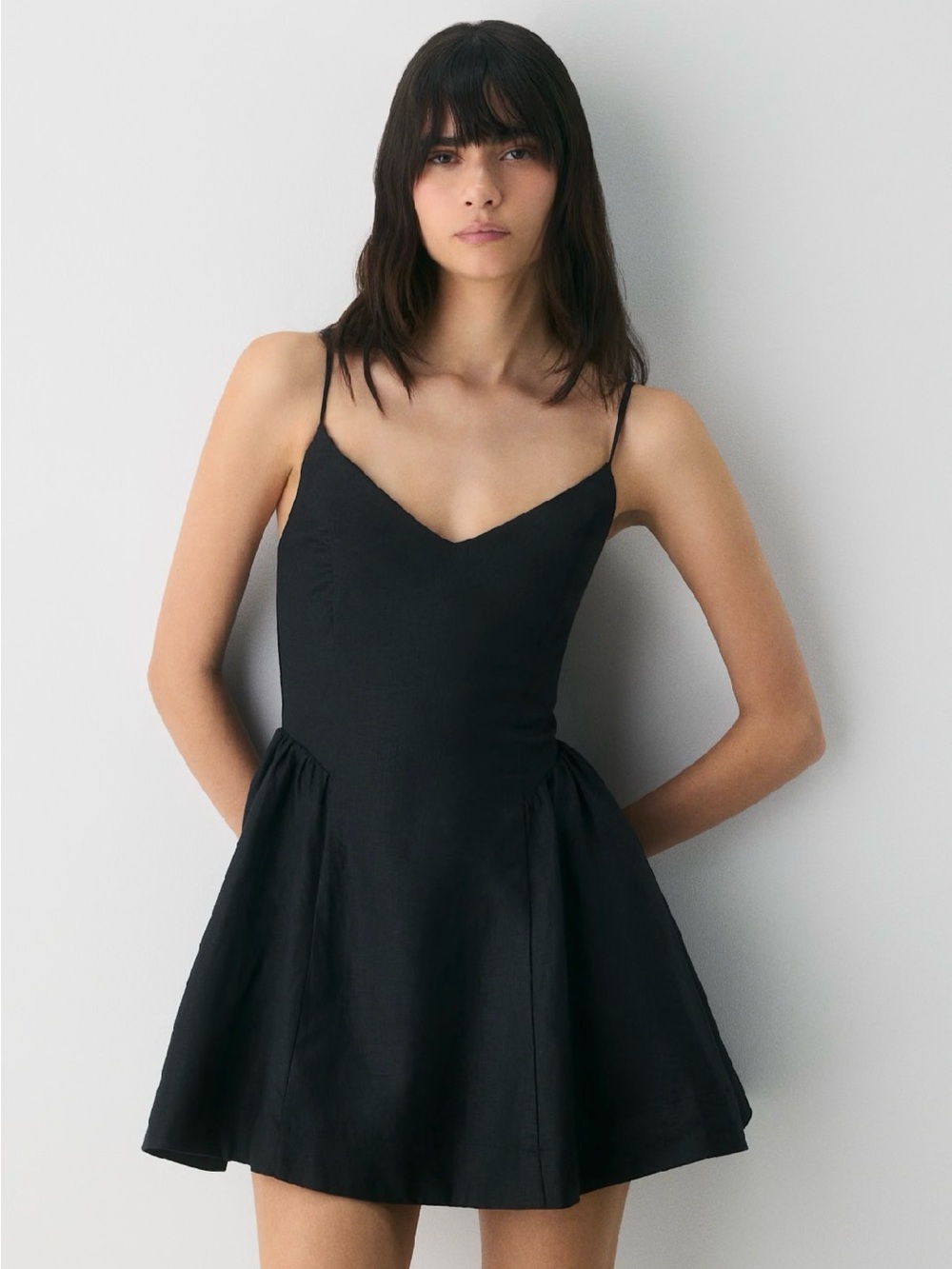 Wilfred Technique Linen Mini Dress BNWT